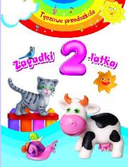 Okładka książki Tęczowe przedszkole - Zagadki 2-latka