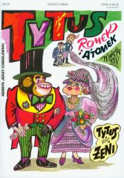 Okładka książki Tytus, Romek i A'Tomek. Księga 25 w. 2011