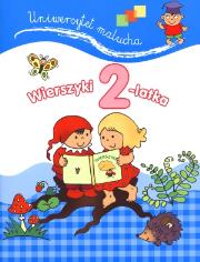 Uniwersytet malucha. Wierszyki 2-latka. Autor: Wejner Rafał. Dadada.pl Okładka książki Uniwersytet malucha. Wierszyki 2-latka
