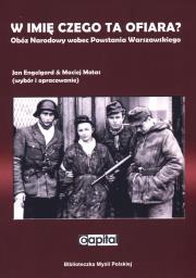 Okładka książki W imię czego ta ofiara?