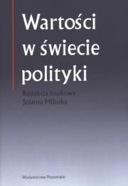 Okładka książki Wartości w świecie polityki
