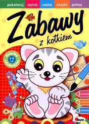 Okładka książki Zabawy z kotkiem