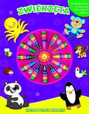 Okładka książki Zwierzęta. Kreatywne kredki