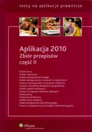 Okładka książki Aplikacja 2010. Zbiór przepisów. Część II