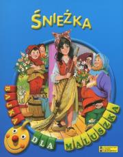 Bajka dla maluszka - Śnieżka. Autor: Irina i Władimir Pustowałowy (ilustr.). Dadada.pl Okładka książki Bajka dla maluszka - Śnieżka
