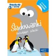 Bawię sie i uczę. Czterolatek Śladowanki. Autor: praca zbiorowa. Dadada.pl Okładka książki Bawię sie i uczę. Czterolatek Śladowanki