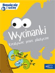 Bawię się i uczę. Ośmiolatek Wycinanki kreatywne. Autor: Opracowanie zbiorowe. Dadada.pl Okładka książki Bawię się i uczę. Ośmiolatek Wycinanki kreatywne