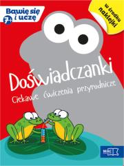 Bawię się i uczę. Siedmiolatek Doswiadczanki. Autor: Bagińska Magdalena, Mazur-Chrzanowska Barbara, Beata Sokołowska. Dadada.pl Okładka książki Bawię się i uczę. Siedmiolatek Doswiadczanki