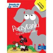 Bawię się i uczę. Siedmiolatek Poczytanki czytam. Autor: Opracowanie zbiorowe. Dadada.pl Okładka książki Bawię się i uczę. Siedmiolatek Poczytanki czytam