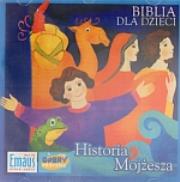 Okładka książki Biblia dla dzieci. Historia Mojżesza. CD ROM - Audiobook