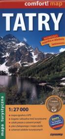 Okładka książki Comfort!map Tatry 1:27 000