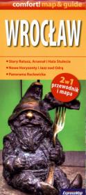 Comfort!map&guide Wrocław 2w1 przewodnik + mapa. Autor: Praca zbiorowa. Dadada.pl Okładka książki Comfort!map&guide Wrocław 2w1 przewodnik + mapa