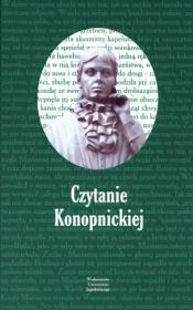 Okładka książki Czytanie Konopnickiej