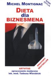 Dieta dla biznesmena. Autor: Michel Montignac. Dadada.pl Okładka książki Dieta dla biznesmena