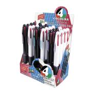 Długopis automatyczny czterokolorowy. Display 24 sztuki. Wydawca: Easy Stationery. Dadada.pl Opakowanie Długopis automatyczny czterokolorowy. Display 24 sztuki