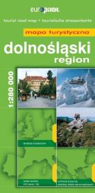 Okładka książki Dolnośląski region. Mapa turystyczna w skali 1:280 000