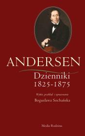 Dzienniki H.Ch.Andersen. Autor: Hans Christian Andersen. Dadada.pl Okładka książki Dzienniki H.Ch.Andersen