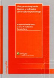 Okładka książki Efektywne zarządzanie długiem w jednostce samorządu terytorialnego
