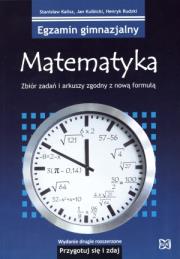 Egzamin gimnazjalny. Matematyka. Przygotuj się!. Autor: Henryk Rudzki, Jan Kulbicki, Stanisław Kalisz. Dadada.pl Okładka książki Egzamin gimnazjalny. Matematyka. Przygotuj się!