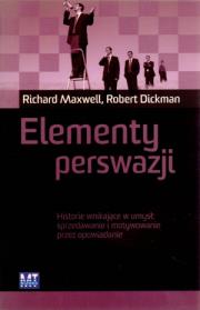 Okładka książki Elementy perswazji