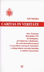 Encyklika Caritas In Veritate. Autor: Benedykt XVI. Dadada.pl Okładka książki Encyklika Caritas In Veritate