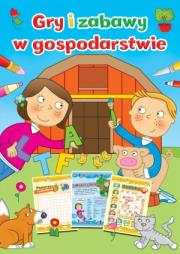 Okładka książki Gry i zabawy w gospodarstwie
