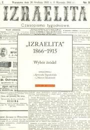Izraelita 1866-1915. Autor: Jagodzińska Agnieszka, Wodziński Marcin. Dadada.pl Okładka książki Izraelita 1866-1915