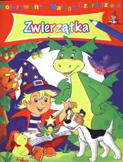 Okładka książki Kolorowanki Małego Czarodzieja - Zwierzątka FK