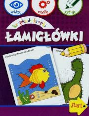Kropka do kropki. Łamigłówki. Autor: Opracowanie zbiorowe. Dadada.pl Okładka książki Kropka do kropki. Łamigłówki