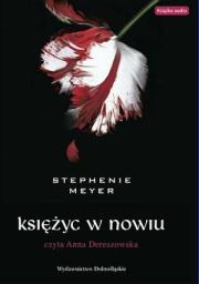 Księżyc w nowiu - Audiobook. Autor: Stephenie Meyer. Dadada.pl Okładka książki Księżyc w nowiu - Audiobook