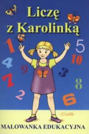 Okładka książki Liczę z Karolinką