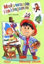 Okładka książki Malowanie. Naklejanie - Wesoły Jacek PASJA