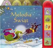 Melodia Świąt. Autor: Taplin Sam, Anna Luraschi (ilustr.). Dadada.pl Okładka książki Melodia Świąt