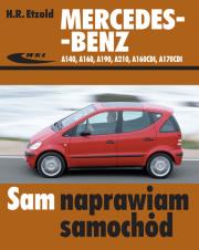 Mercedes-Benz A140. A160, A210, A160CDI, A170CDI. Autor: Hans-Rüdiger Etzold. Dadada.pl Okładka książki Mercedes-Benz A140. A160, A210, A160CDI, A170CDI