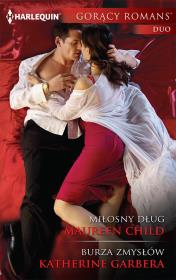 Okładka książki Miłosny dług / Burza zmysłów