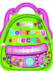 Okładka książki Mój kolorowy plecak z zadaniami