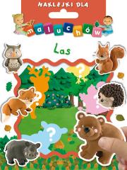 Okładka książki Naklejki dla maluchów. Las (koperta)