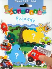 Okładka książki Naklejki dla maluchów. Pojazdy (koperta)
