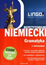 Niemiecki. Repetytorium. Gramatyka z ćwiczeniami. Autor: Sielecki Tomasz. Dadada.pl Okładka książki Niemiecki. Repetytorium. Gramatyka z ćwiczeniami