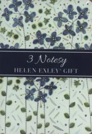 Notesiki zielone kwiaty 3 sztuki. Wydawca: HELEN EXLEY. Dadada.pl Opakowanie Notesiki zielone kwiaty 3 sztuki