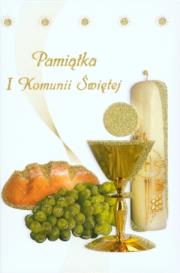 Okładka książki Pamiątka I Komunii Świętej TW