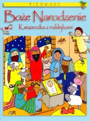 Okładka książki Pierwsze Boże Narodzenie seria z naklejkami