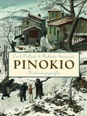 Pinokio. Historia pajacyka Media Rodzina. Autor: Carlo Collodi. Dadada.pl Okładka książki Pinokio. Historia pajacyka Media Rodzina