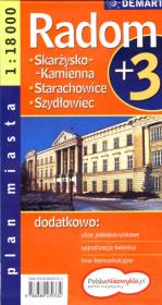 Okładka książki Plan Miasta Radom  1:18 000 DEMART
