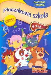 Okładka książki Pluszaki Rozrabiaki Pluszakowa szkoła 6-7 lat