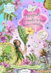 Okładka książki Przygody Prymulki w lesie. Książka z naklejkami