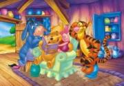Opakowanie Puzzle 100 XL Kubuś Puchatek  z książką DINO