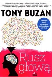 Rusz głową. Autor: Tony Buzan. Dadada.pl Okładka książki Rusz głową