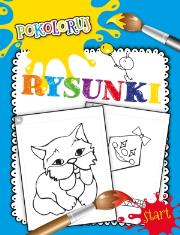 Okładka książki Rysunki. Pokoloruj