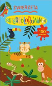 Okładka książki Superkolorowanka - Zwierzęta